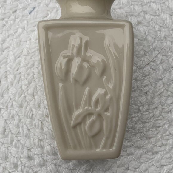 Vtg 80s LENOX Mini Iris Vase - Picture 3 of 10